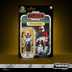 Figura ARC Trooper Captain Star Wars The Clone Wars Vintage Collection 2022 Hasbro