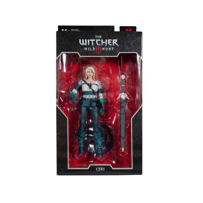 Figura Ciri Elder Blood The Witcher III McFarlane Toys