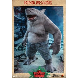 Figura King Shark Escuadrón Suicida Hot Toys Escala