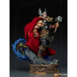 Estatua Thor Unleashed Deluxe Iron Studios