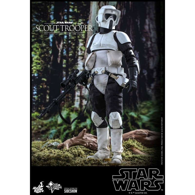 Figura Scout Trooper Star Wars El Retorno del Jedi Hot Toys