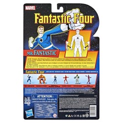 Figura Mr. Fantástico Los 4 Fantásticos Marvel Legends Hasbro