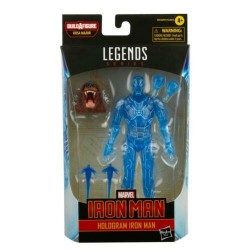 Figura Iron Man Hologram Deluxe Marvel legends