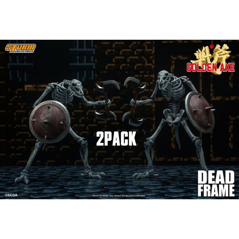 Pack 2 Figuras Golden Axe Dead Frame Storm Collectibles
