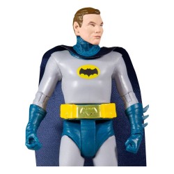 Figura Batman 66 Sin Máscara DC Retro McFarlane Toys
