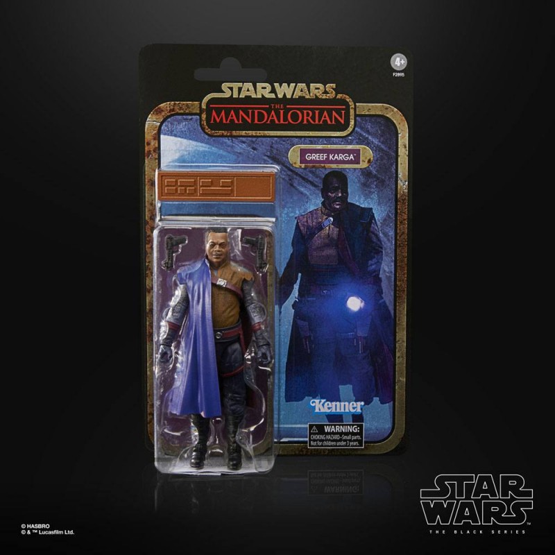 Figura Greef Karga 2022 Star Wars The Mandalorian Black Series Credit Collection