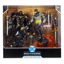 Pack 2 Figuras Collector Multipack Batman vs Azrael Batman Armor McFarlane Toys