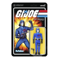 Figura Cobra Commander G.I. Joe ReAction Super7