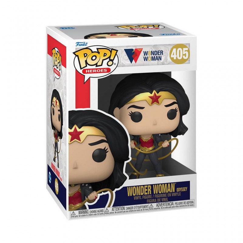 Figura Wonder Woman Odyssey 80 Aniversario Pop DC Funko 405