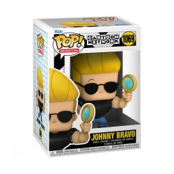 Figura Johnny Bravo Con Espejo Y Peine Pop Funko Animation 1069