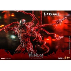 Figura Carnage Venom Habrá Matanza Movie Masterpiece Hot Toys Escala 1/6