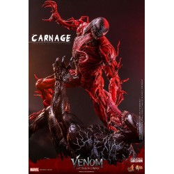 Figura Carnage Deluxe Venom Habrá Matanza Movie Masterpiece Hot Toys Escala 1/6