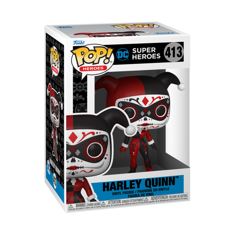 Figura Harley Quinn Día De Los Muertos DC POP Funko 413