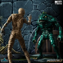Mezco Monsters Tower Of Fear Deluxe Action Figure Box Set Mezco