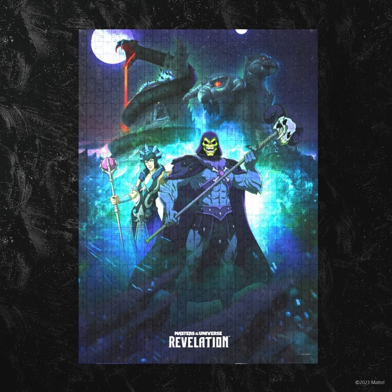 Puzzle Masters Del Universo Revelation Skeletor y Evil-Lyn 1000 Piezas