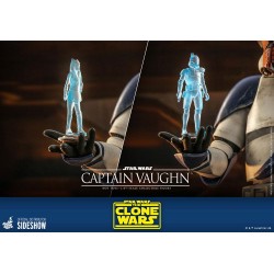 Figura Captain Vaughn Star Wars The Clone Wars Escala 1/6 Hot Toys