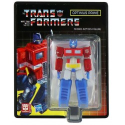 Figuras Optimus Primer Transformers Micro Action Figures World's Smallest