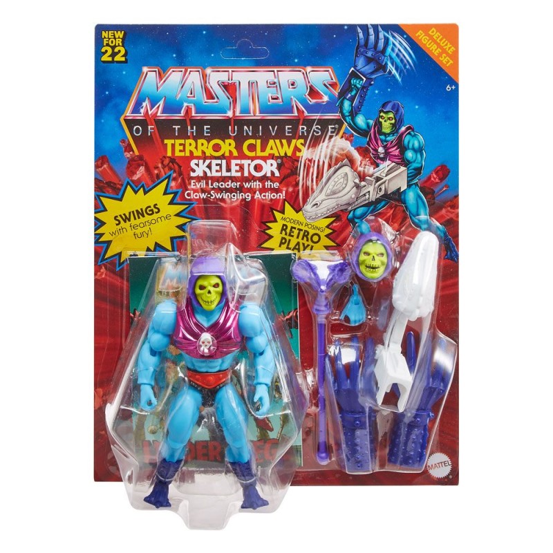Figura Skeletor Terror Claws Masters Del Universo Origins Deluxe Mattel