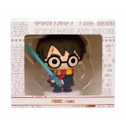 Mini Figura Goma Harry Potter Con Espada