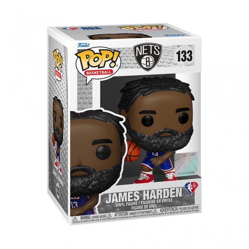 Figura James Harden City Edition Nets Funko Pop NBA 133