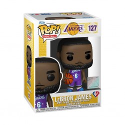 Figura LeBron James City Edition Lakers Funko Pop NBA 127