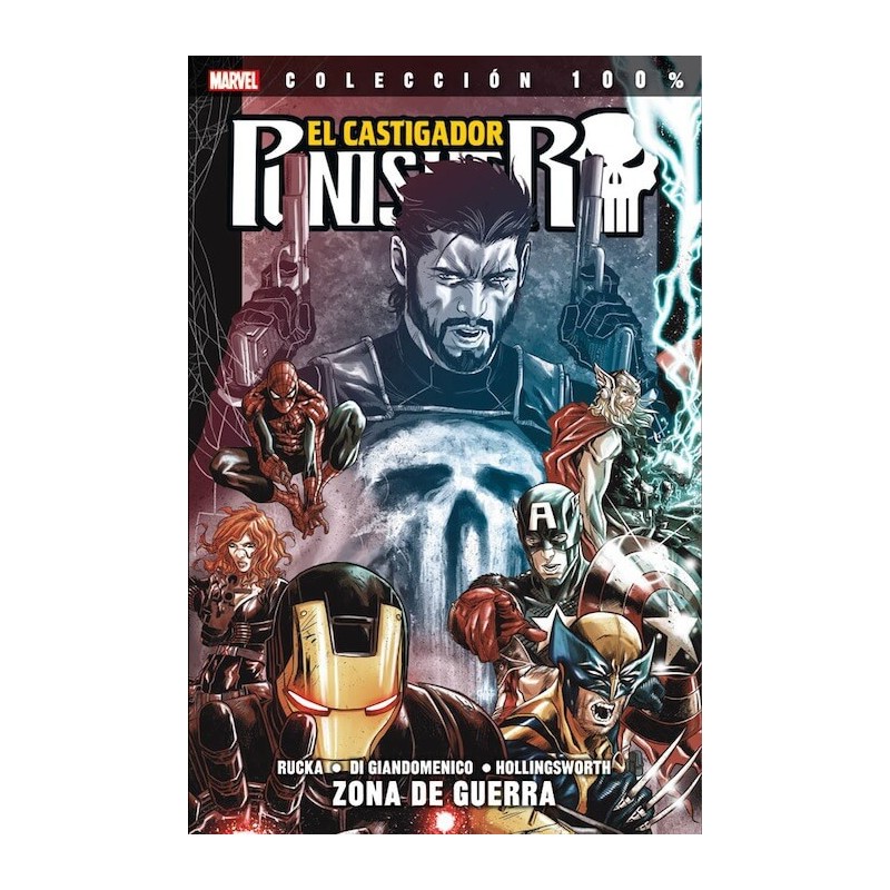 Alérgico Mucama Presentar Punisher. El Castigador 3. Zona de Guerra (100% Marvel) Marvel Panini Cómics