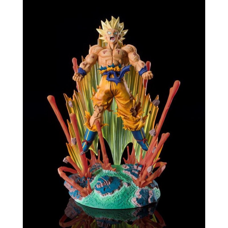 Estatua PVC Super Saiyan Son Goku Are You Talking About Krillin?!!!!! Dragon Ball Z S.H. Figuarts Zero