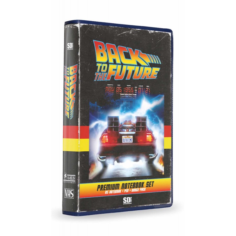 Set De Papelería VHS Regreso Al Futuro
