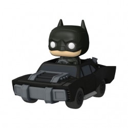 Figura Batman In Batmobile The Batman Pop! Rides Super Deluxe Funko 282