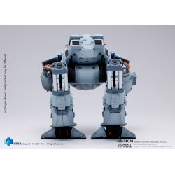 Figura ED209 Robocop Con Sonido Battle Damaged Exquisite Mini Escala 1/18 Hiya