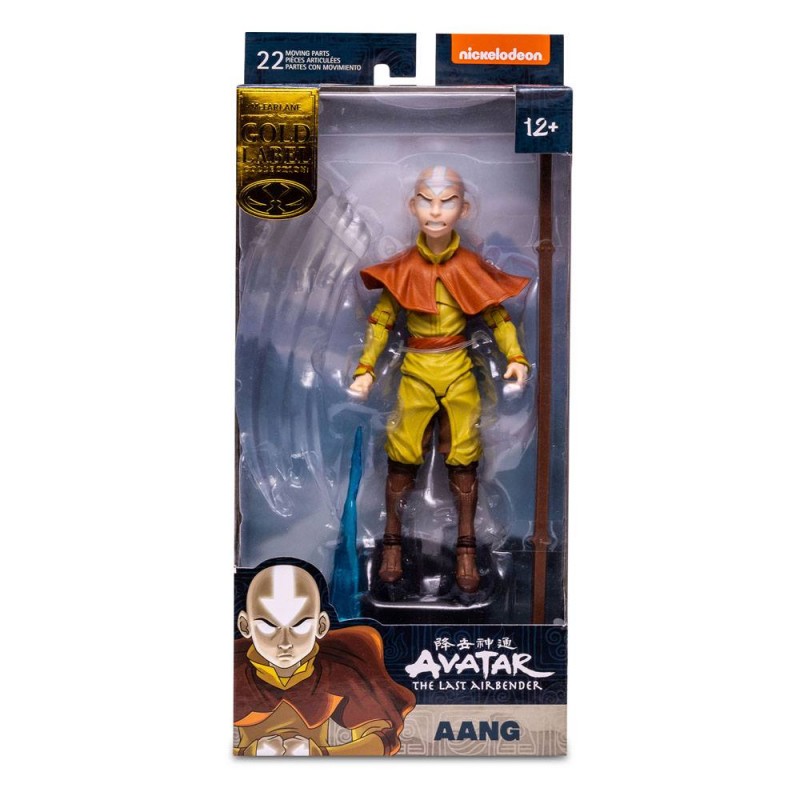 Figura Aang Avatar State Avatar La Leyenda De Aang Gold Label McFarlane Toys