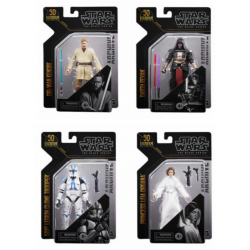 Pack 4 Figuras Star Wars Greatest Hits Archive 50 Aniversario Black Series Hasbro