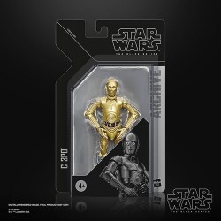 Figura C-3PO The Black Series Archive Star Wars Hasbro