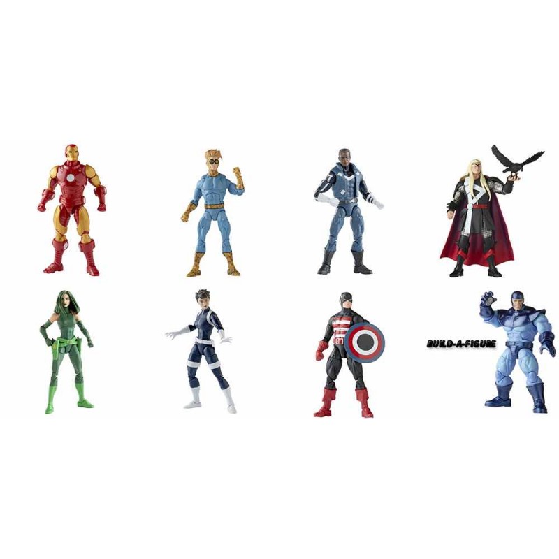 Wave Completa 7 figuras Controller BAF 1 Marvel Legends Hasbro