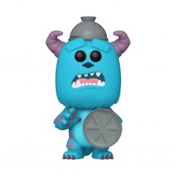 Figura Sulley Con Escudo Disfraz Disney: Monsters Inc. 20th Anniversary POP Funko 1156