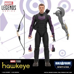 Figura Hawkeye Ojo de Halcón Infinity Ultron BAF  Marvel Legends Hasbro