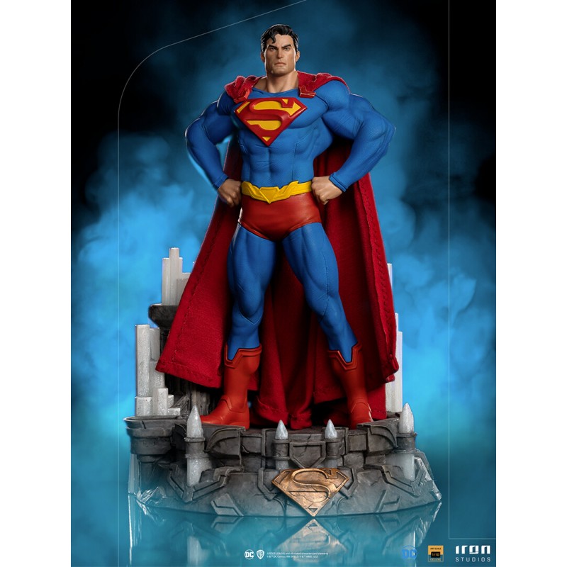 Estatua Superman Unleashed Deluxe Escala 1:10 Iron Studios