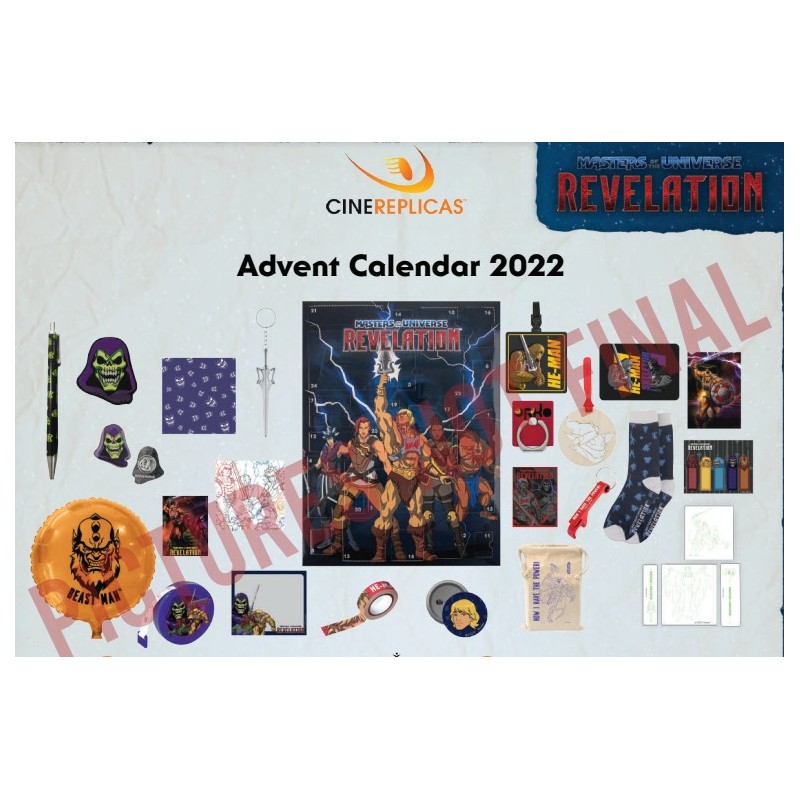 Calendario De Adviento Masters Del Universo Revelation 2022