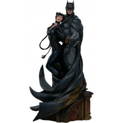Diorama Batman y Catwoman Sideshow