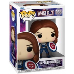 Figura Captain Carter Stealth Suit What If POP Funko 968