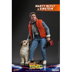 Figura Marty McFly Regreso al Futuro Hot Toys Escala 1/6