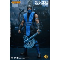 Figura Sub-Zero Mortal Kombat Storm Collectibles escala 1:6
