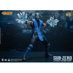 Figura Sub-Zero Mortal Kombat Storm Collectibles escala 1:6