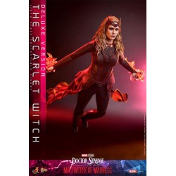 Figura Scarlet Witch Deluxe Doctor Extraño en el Multiverso de la Locura Escala 1/6 Hot Toys