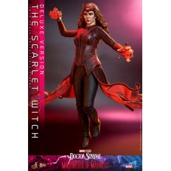 Figura Scarlet Witch Deluxe Doctor Extraño en el Multiverso de la Locura Escala 1/6 Hot Toys