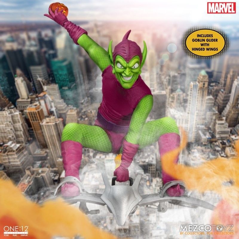 Figura Green Goblin Deluxe Duende Verde The One:12 Collective Marvel Mezco