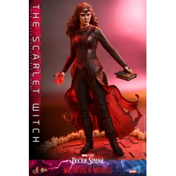 Figura Scarlet Witch Bruja Escarlata Doctor Extraño en el Multiverso de la Locura Escala 1/6 Hot Toys