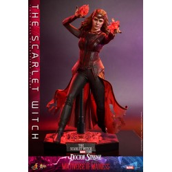 Figura Scarlet Witch Bruja Escarlata Doctor Extraño en el Multiverso de la Locura Escala 1/6 Hot Toys