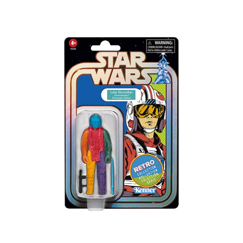 recibir relajado Predecir Figura Luke Skywalker Prototype Edition Star Wars Retro Collection