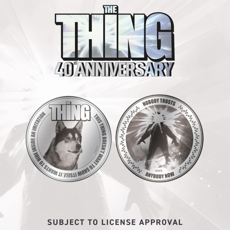 Moneda La Cosa / The Thing 40 Aniversario